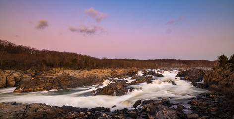 December Dawn at Great Falls