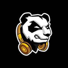 Panda Gaming Sport and Esport Logo Template © KHAz