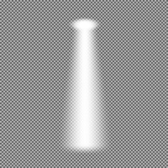UFO light beam isolated on transparnt background. © Бакало Артем