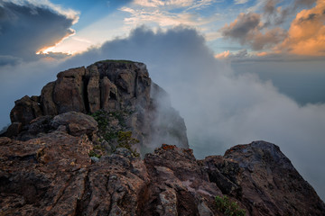 Gran Canaria coast near Agaete in Canary Islands.