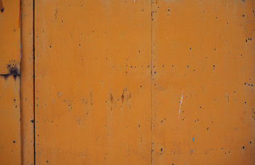 the texture of the painted iron with rust