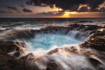 Bufadero in Gran Canaria in Canary Islands