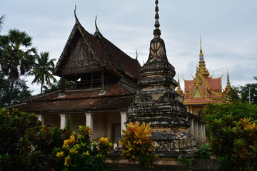 Fototapeta premium Temple Battambang Cambodge