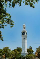Clock tower in Jaffna in Sri Lanka