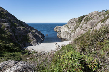 Sandvika-Strand, Brufjell, Südnorwegen