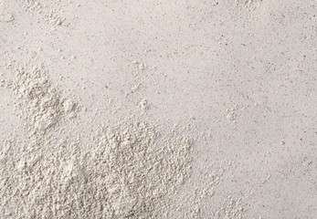 Buckwheat integral flour background and texture