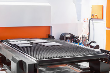 CNC Servo Drive Turret Punch Press Metal Machine © Microgen