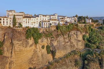 Fototapeta na wymiar Ronda, city in the Spanish province of Malaga 
