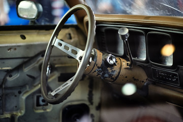 Interior oldtimer American car