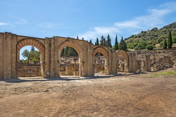 Ruins of Medina Azahara - vast, fortified Andalus palace-city built by Abd-ar-Rahman III (912–961), the first Umayyad Caliph of Córdoba