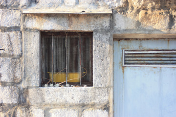 Altes Fenster Fensterladen aus Holz