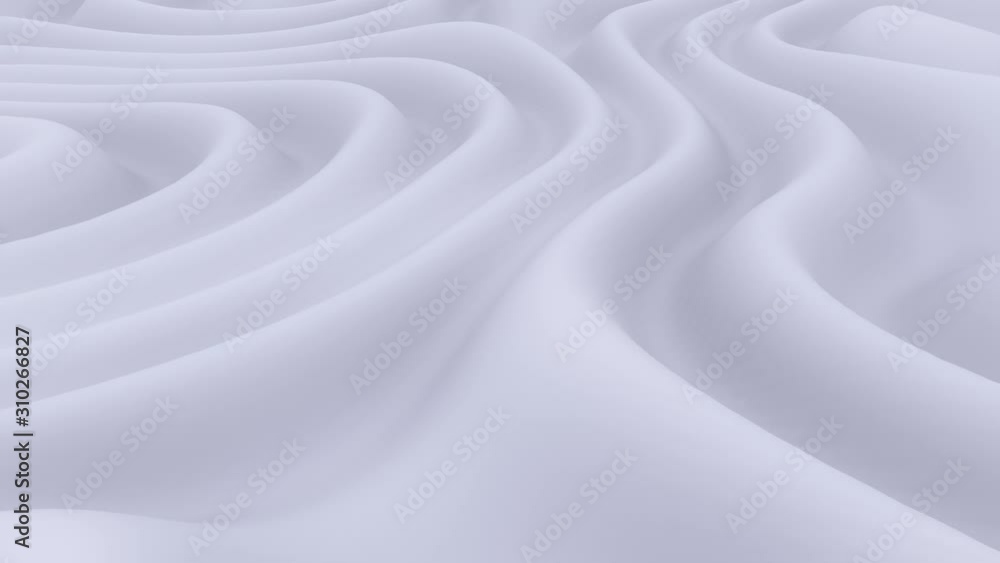 Poster wavy dynamic surface. abstract background with white wave ripples. creamy or milky substance. motion