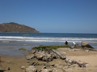 Fototapeta na wymiar Mexico beach.JPG