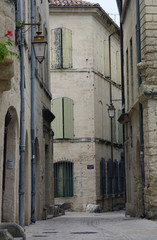 Fototapeta premium Gasse in Uzes, Provence