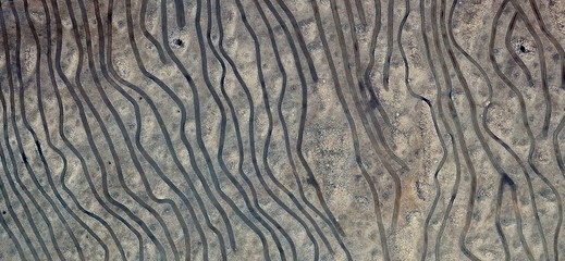 timelines,  abstract photography of the deserts of Africa from the air. aerial view of desert...