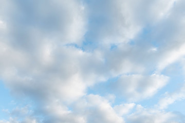 Obraz premium Blue sky with clouds during day, cloudy sky