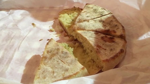 Bolo do caco - madeira