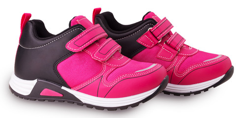 Sports pink and black sneaker