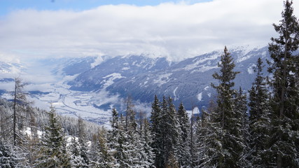 Bergpanorama am Wildkogel (Salzburg)