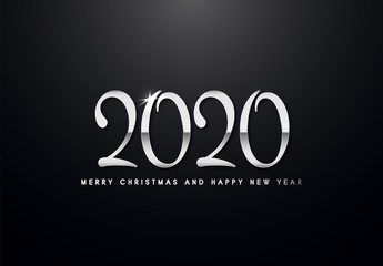 Merry Christmas and Happy New Year Backgorund