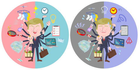 no face Blond hair suit man_mulch task switch