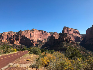 Zion National Park with Kolob Canyons in Utah