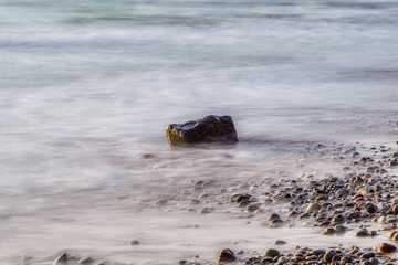 stone on the beach