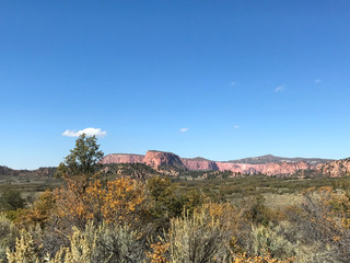 Obraz premium Zion National Park with Kolob Canyons in Utah