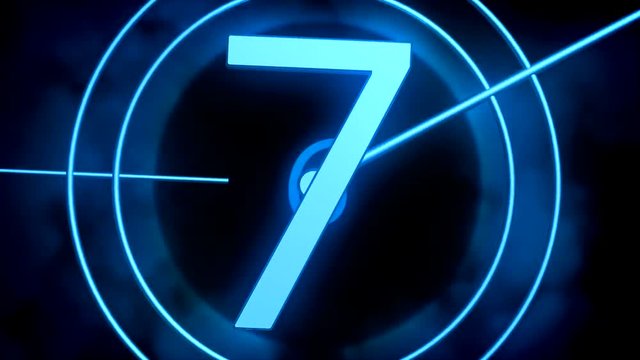 Movie starting countdown