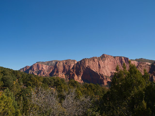 Zion National Park with Kolob Canyons in Utah