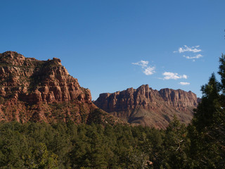 Zion National Park with Kolob Canyons in Utah