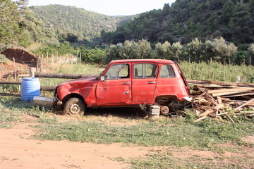 Renault R4 verlassen