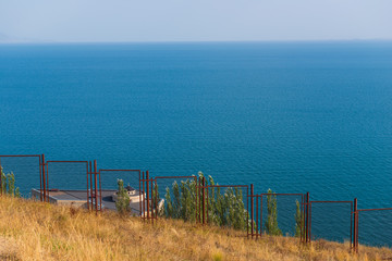 Amazing view of Lake Sevan, Armenia