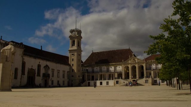 Timelapse - Coimbra Pa&radic;&szlig;o das Escolas #4 4K