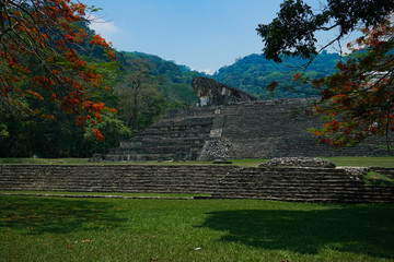 Fototapeta na wymiar Palenque ruins, Chiapas