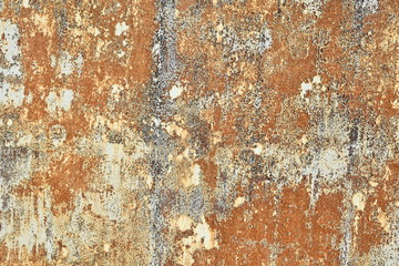 texture of rusty metal