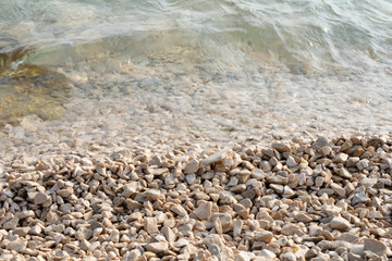 stones on the beach