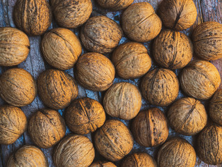 Close up of walnuts