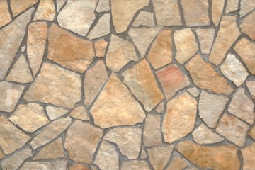Natural flagstone wall. Texture detail close up.