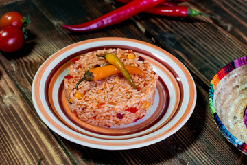 Mexican food - delicious tacos, burritos, fajitas, salads, soups, tortilla chip, nachos, shrimp