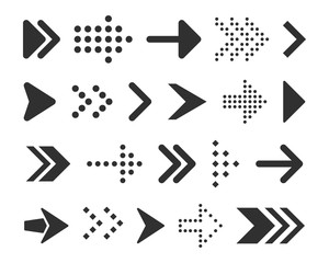 Set arrow icons 