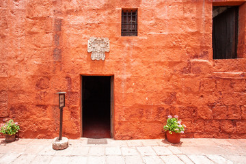 house in the monastery of Saint Catalina, Arequipa, Peru