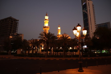 Fototapeta na wymiar Moschee Kuwait