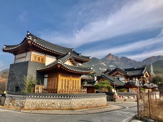 Fototapeta premium Traditional Korean Homes