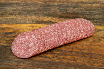 sliced salami 