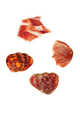 Iberian pork sausages,