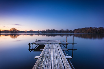 Frosty jetty