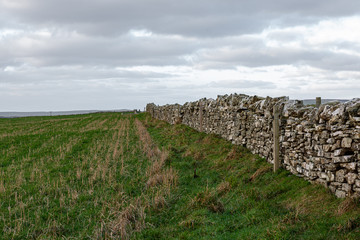 dry stone wall