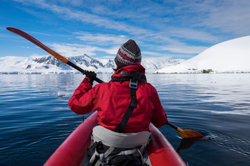 Kyaking in Enterprise Harbour