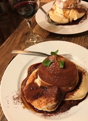 Tiramisu pancake